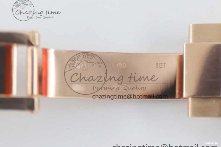 Steel 116515 Best RG Oysterflex A7750 904L Dial Edition Daytona Strap 1:1 on TWF Brown Roman 0419